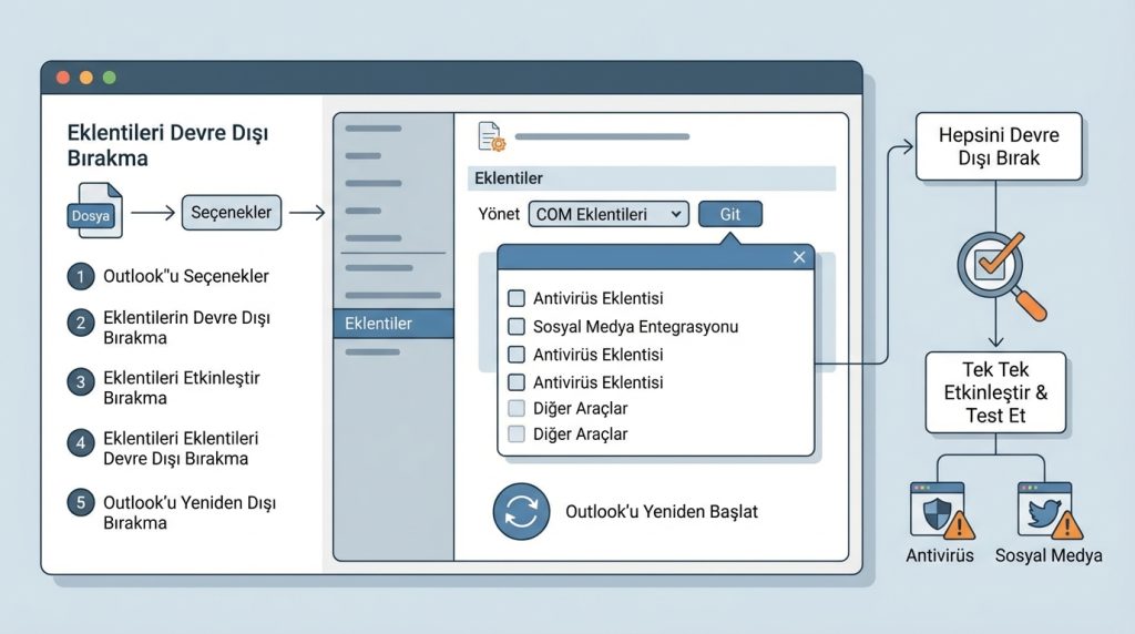 Eklentileri Devre Dışı Bırakma