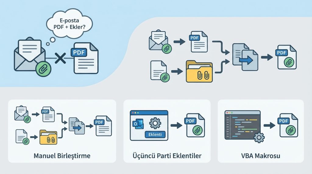 Ekleri de PDF'e Dahil Etmek Mümkün mü?