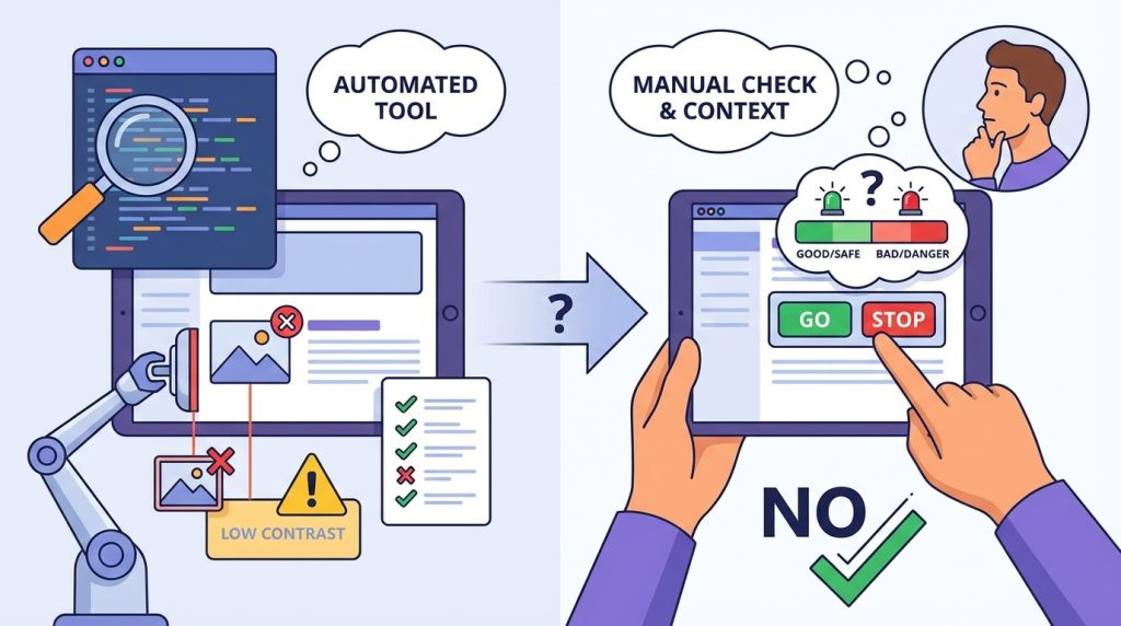PowerPoint’te Renk Körlüğü Dostu Sunum Tasarlama 4 Erişilebilirlik Denetleyicisi her şeyi yakalar mı?