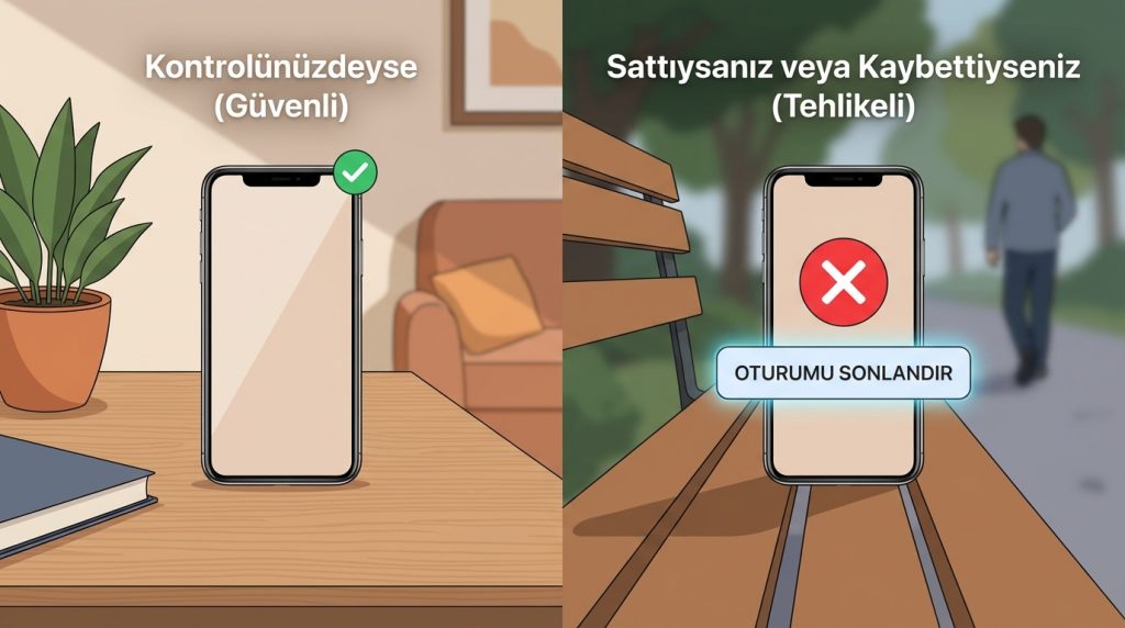 Hesapta şüpheli oturumları kontrol etme: Genel yöntem rehberi 3 Eski cihazım hâlâ listede görünüyor, tehlikeli mi?