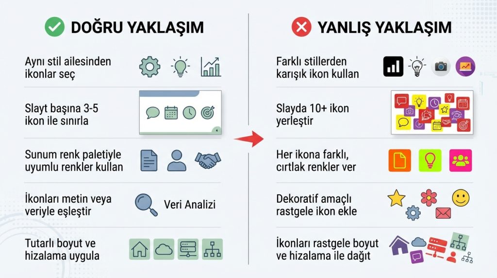Etkili İkon Kullanımı İçin Tasarım İlkeleri