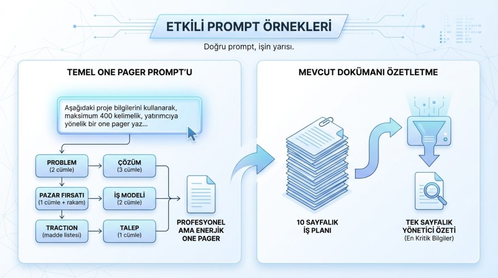 Etkili Prompt Örnekleri