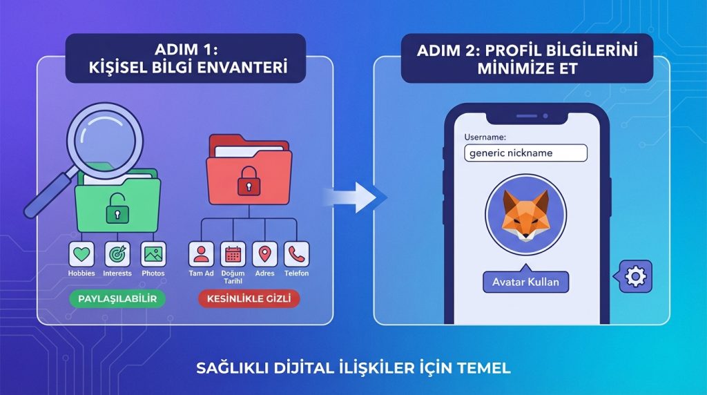 Topluluklarda güvenli davranış: sınır koyma ve gizlilik 2 Etkili Sınır Koyma Adımları