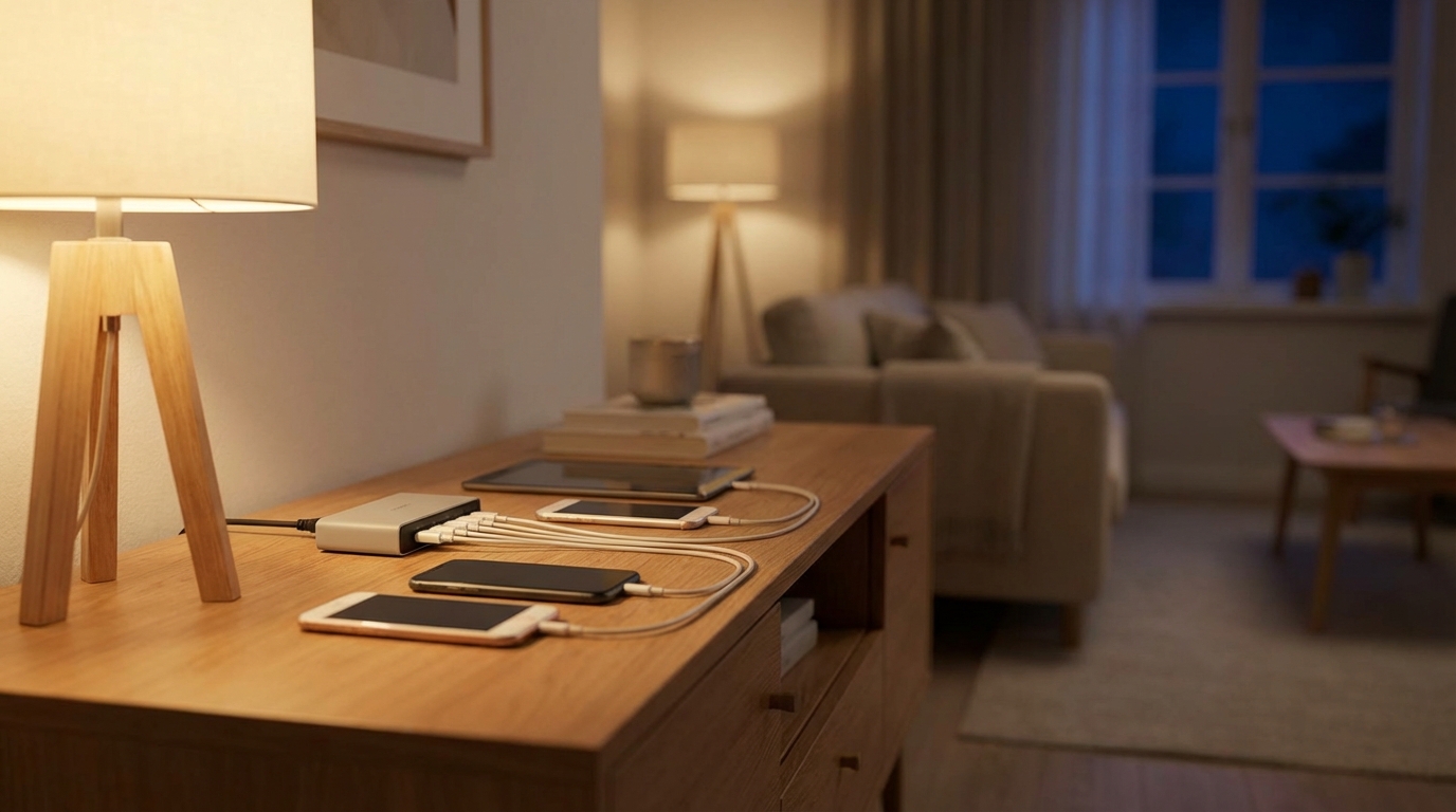 Evde ortak şarj noktası kurma: Gece ekranını azaltma yöntemi