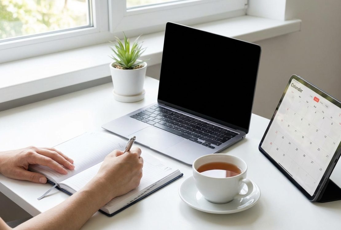 Evden çalışmada dikkat yönetimi: Günlük düzen planı