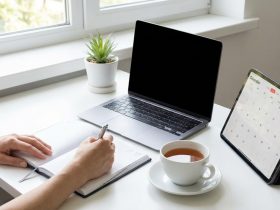 Evden çalışmada dikkat yönetimi: Günlük düzen planı