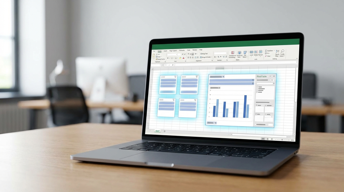 Excel PivotTable Filtreleme: Dilimleyici (Slicer) ile Etkileşimli Rapor 1 Excel PivotTable Filtreleme: Dilimleyici (Slicer) ile Etkileşimli Rapor