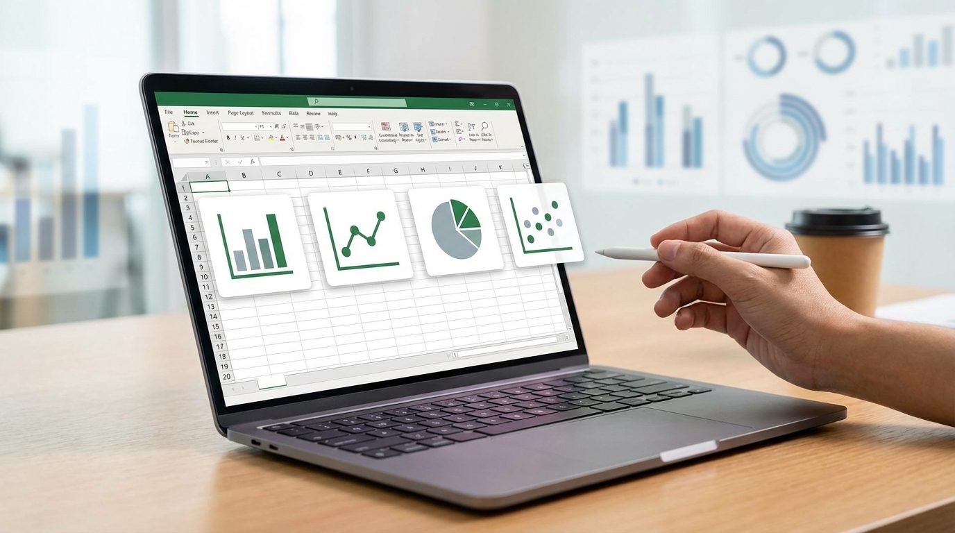 Excel’de En Doğru Grafik Türü Nasıl Seçilir? 1 Excel’de En Doğru Grafik Türü Nasıl Seçilir?
