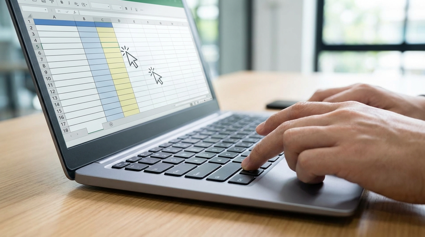 Excel’de Hızlı Kopyalama/Seçme: Üretkenlik İçin Pratik Kısayollar