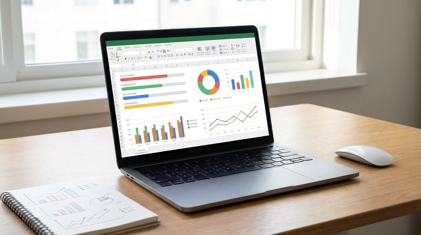 Excel’de KPI Takibi: Aylık Rapor Şablonu Mantığı