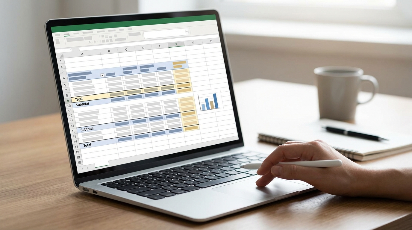 Excel’de PivotTable’da “Toplam” ve “Alt Toplam” Kontrolü: Pratik İpuçları