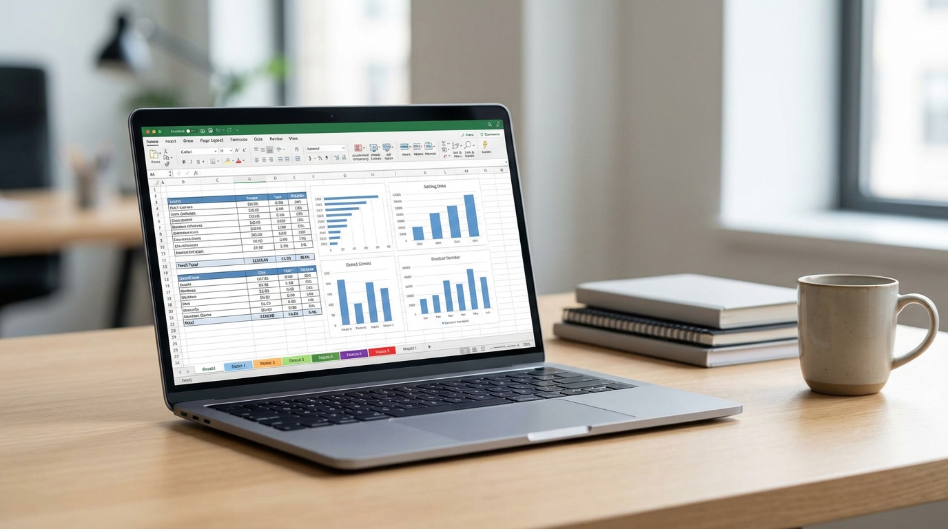 Excel’de Profesyonel Dosya Düzeni: Sayfa, Tablo, Rapor Standartları