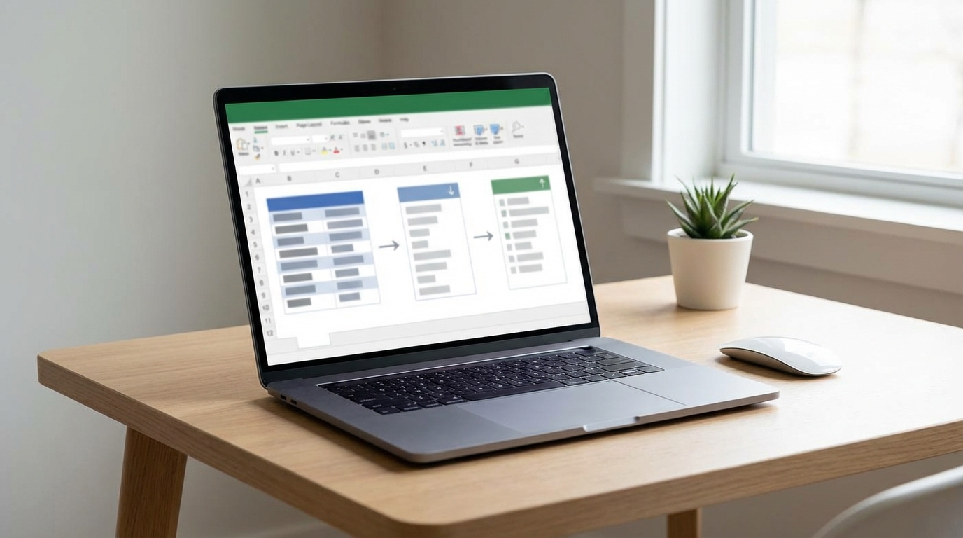 Excel’de SIRALA (SORT) ile Otomatik Sıralama: Temel Kullanım