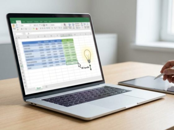 Excel’de Veri Girişi Hızlandırma: Otomatik Doldurma ve Akıllı İpuçları