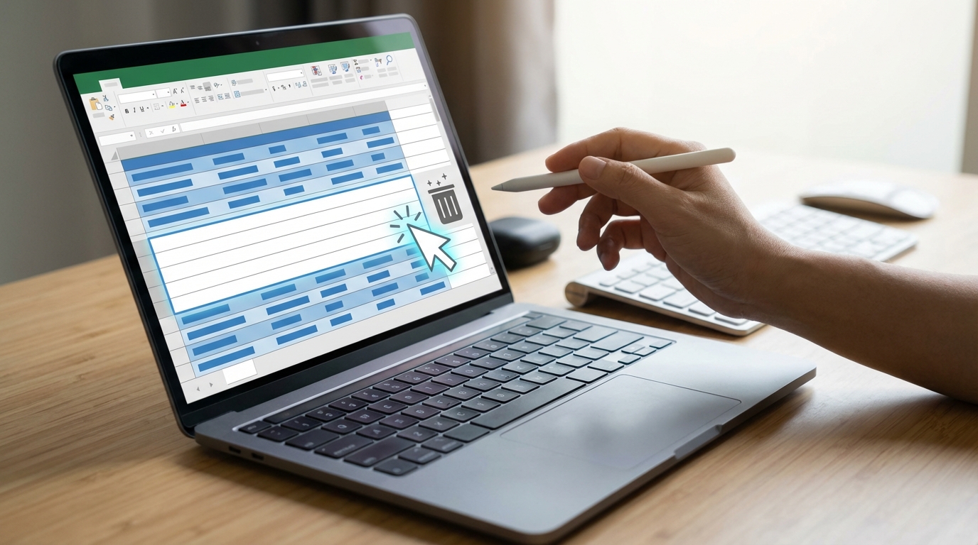 Excel’de Veri Temizleme: Boş Satırları Güvenli Kaldırma Yöntemleri