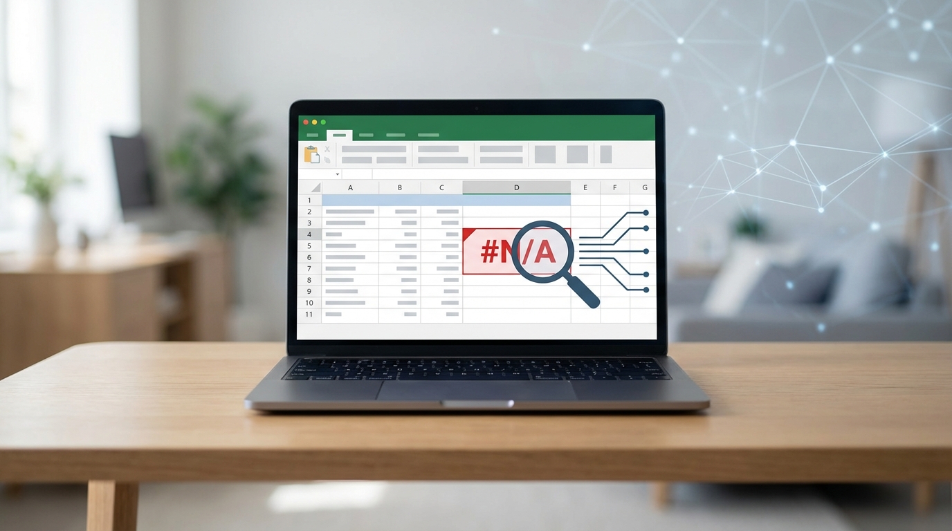 Excel’de #YOK! Hatası Neden Olur? Arama Formüllerinde Çözüm Rehberi