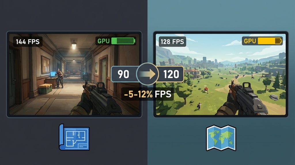 Oyunlarda “FOV” nedir? Ne zaman artırmalı? 3 FOV ve Performans İlişkisi