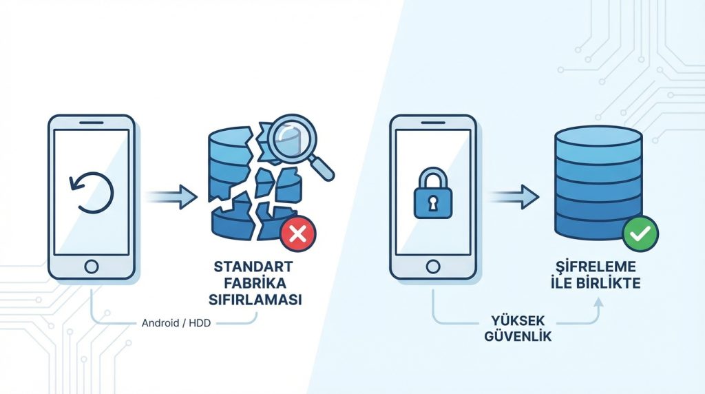 Fabrika sıfırlaması verilerimi tamamen siler mi?