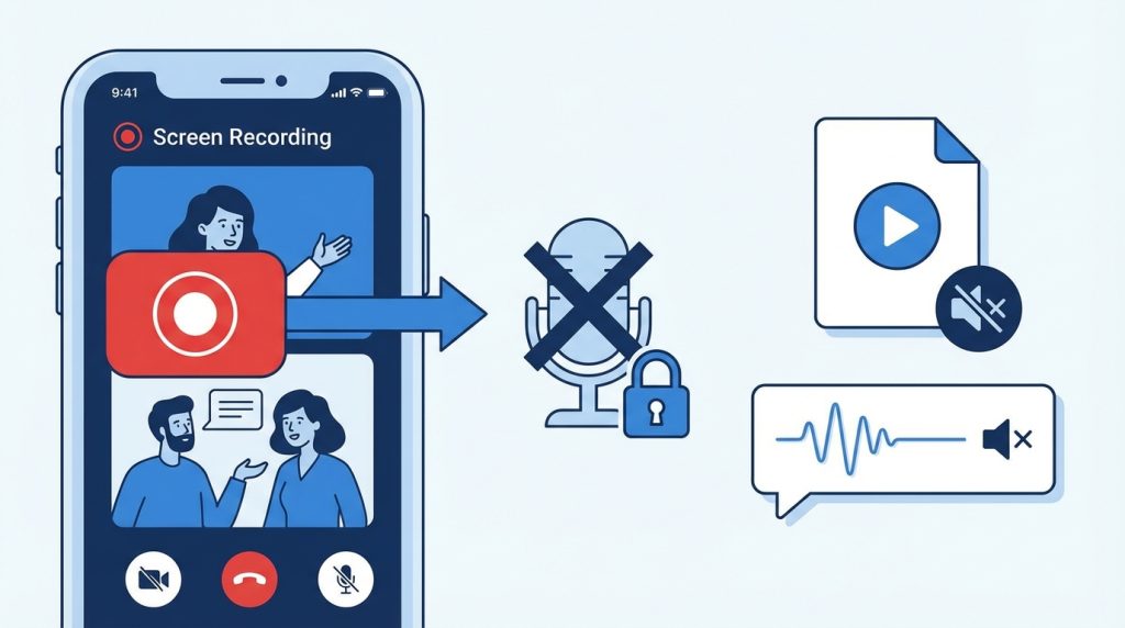 FaceTime veya telefon görüşmesi kaydedilebilir mi?