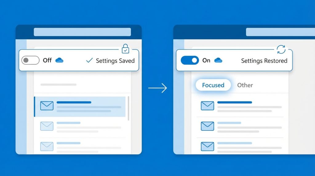 Outlook’ta Focused ve Other Sekmeleri Mantığı 5 Focused Inbox'ı kapattığımda eski ayarlarım kaybolur mu?