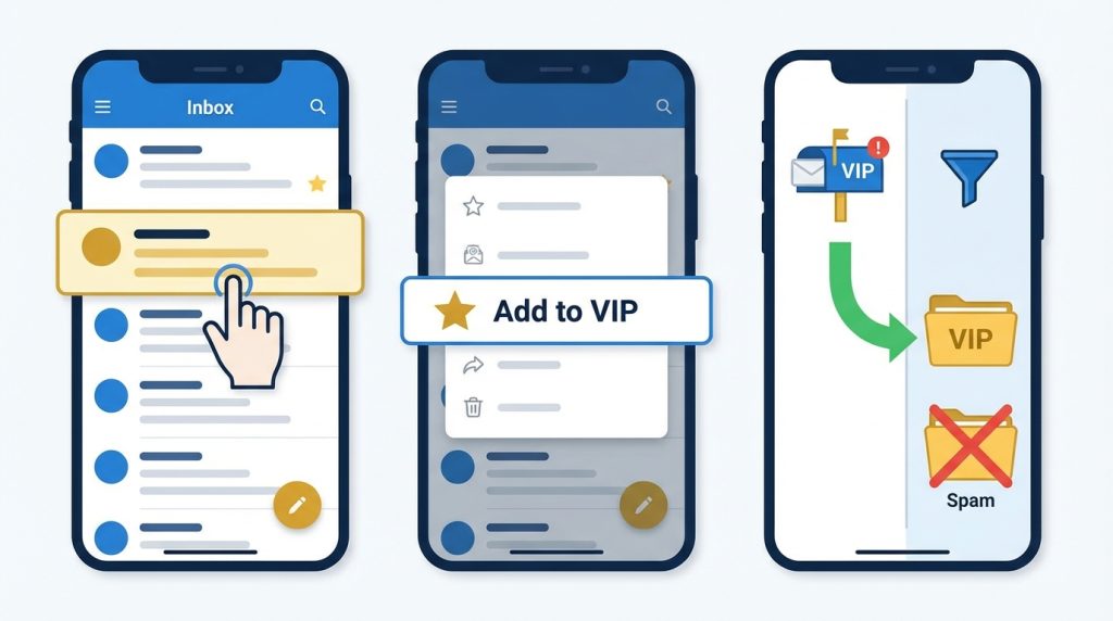 Gelişmiş Filtreleme: VIP ve Bildirim Ayarları