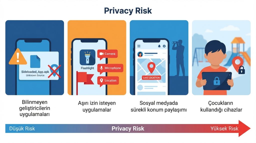 Gizlilik Riski Yüksek Durumlar