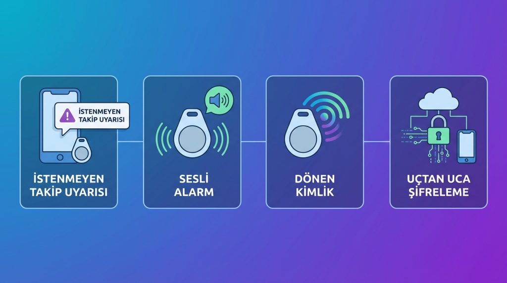 Bluetooth takip cihazları nasıl çalışır? 3 Gizlilik ve Güvenlik Önlemleri