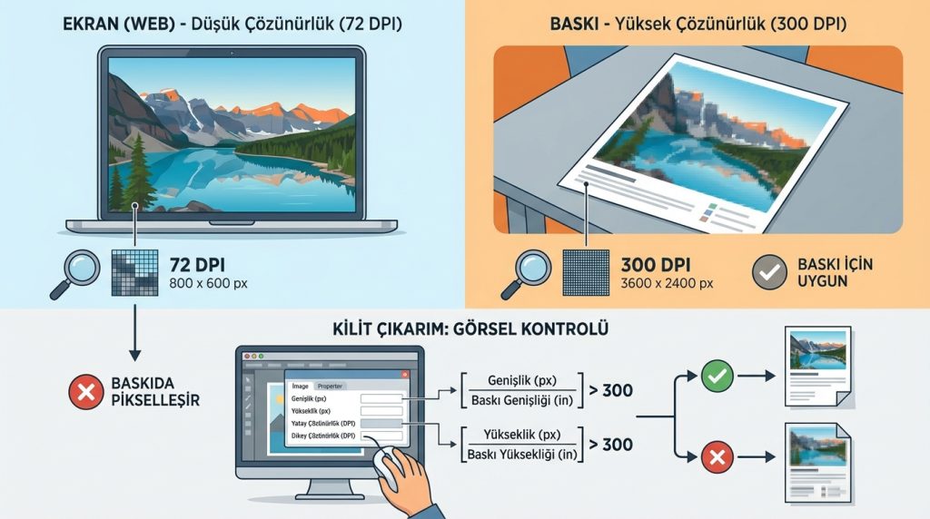 Görsel Çözünürlüğü Kontrolü