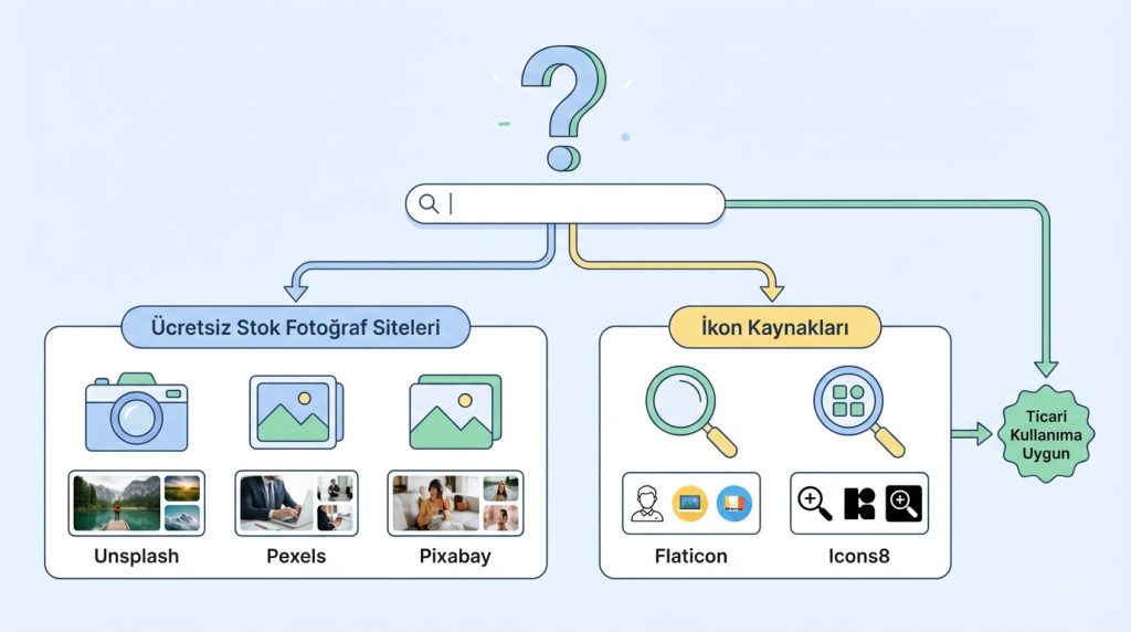 Görselleri nereden bulabilirim?