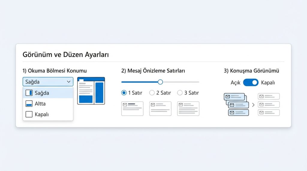 Görünüm ve Düzen Ayarları
