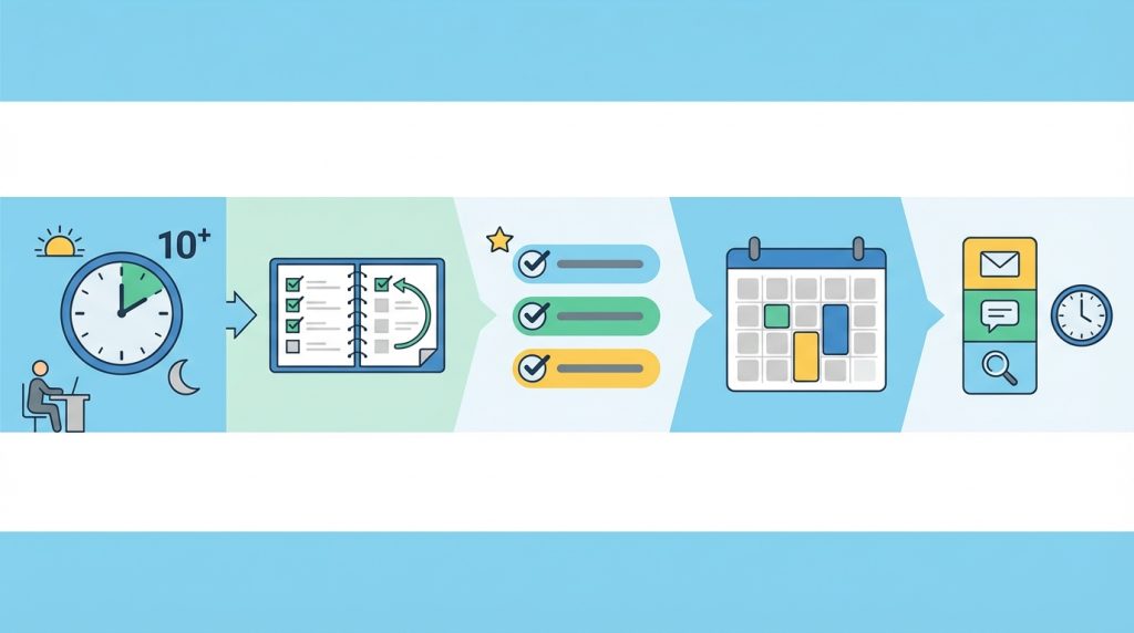 “Çok meşgulüm” hissini azaltan planlama yaklaşımı 3 Günlük Planlama Rutini Nasıl Oluşturulur?