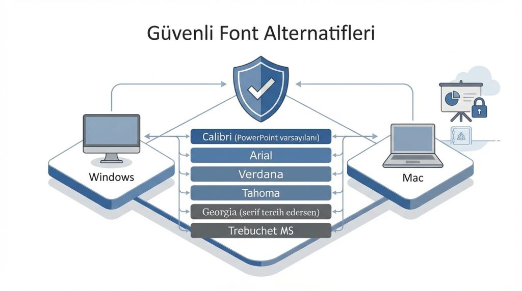 Güvenli Font Alternatifleri