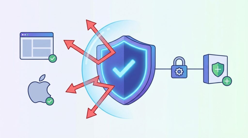 Ortak Wi-Fi’da hesap güvenliği: En güvenli kullanım kılavuzu 3 Güvenlik Duvarını Aktif Tut