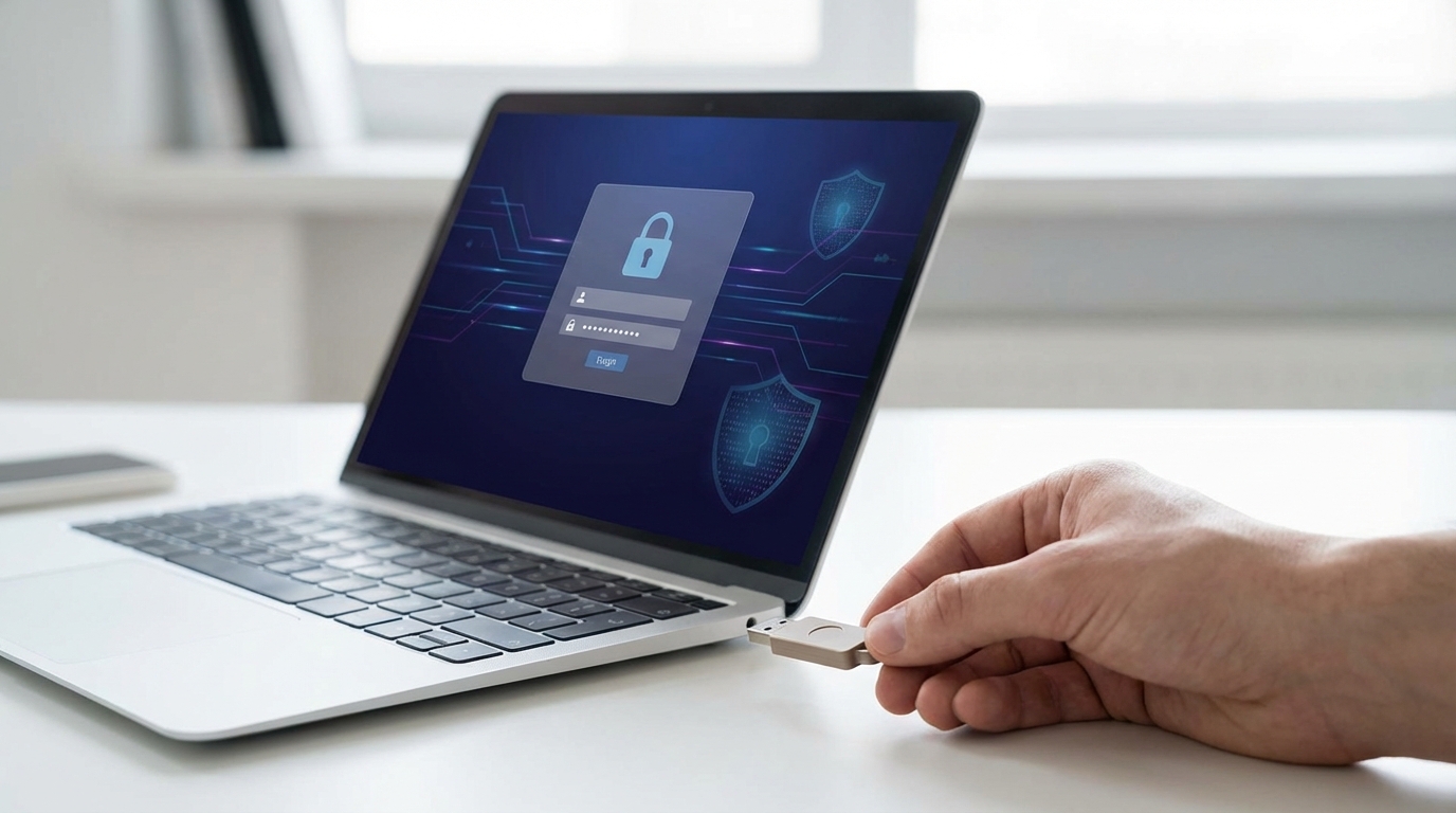 Güvenlik anahtarı ile phishing’e dayanıklı giriş mantığı