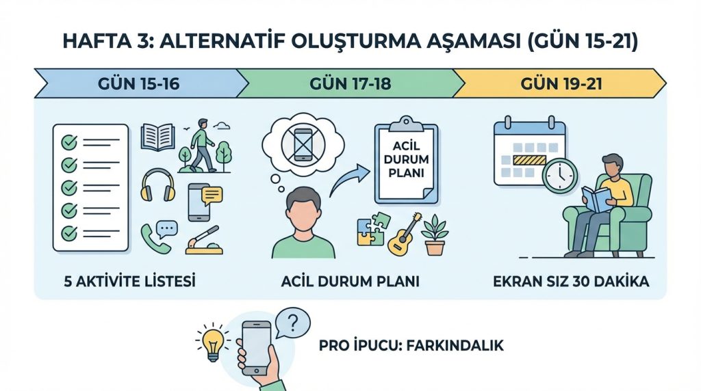 Hafta 3: Alternatif Oluşturma Aşaması (Gün 15-21)
