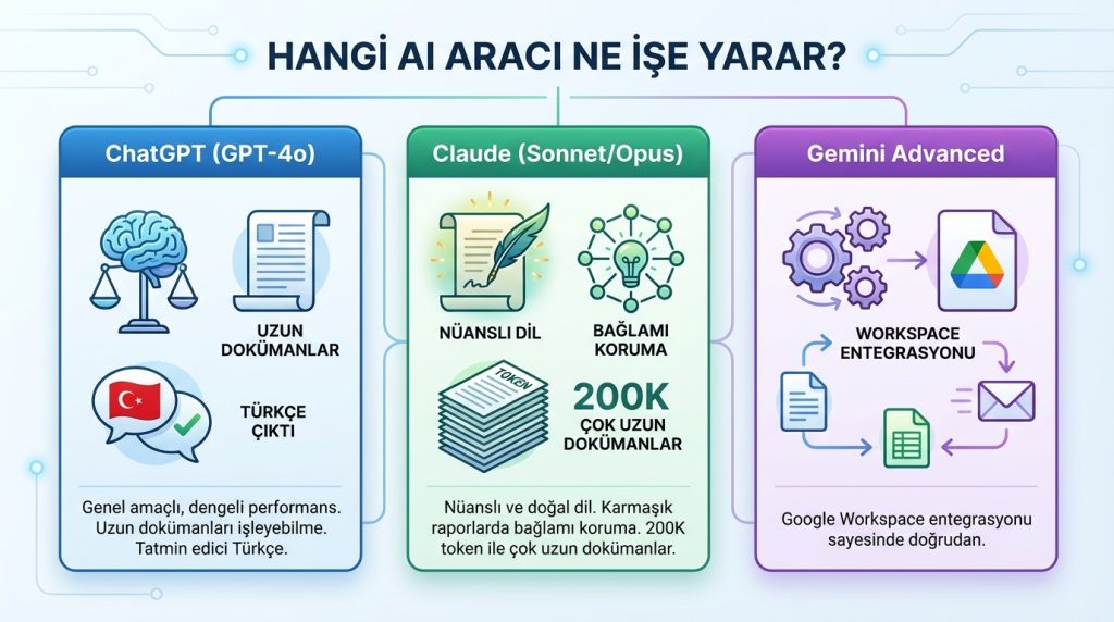 Hangi AI Aracı Ne İşe Yarar?