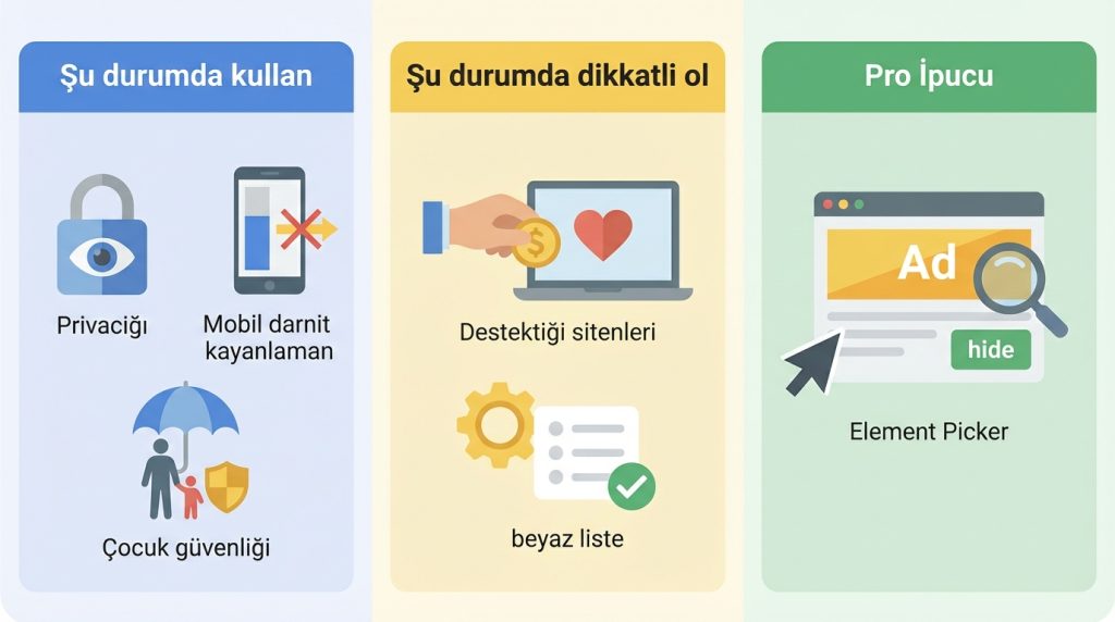 Hangi Durumlarda Kullanmalı?
