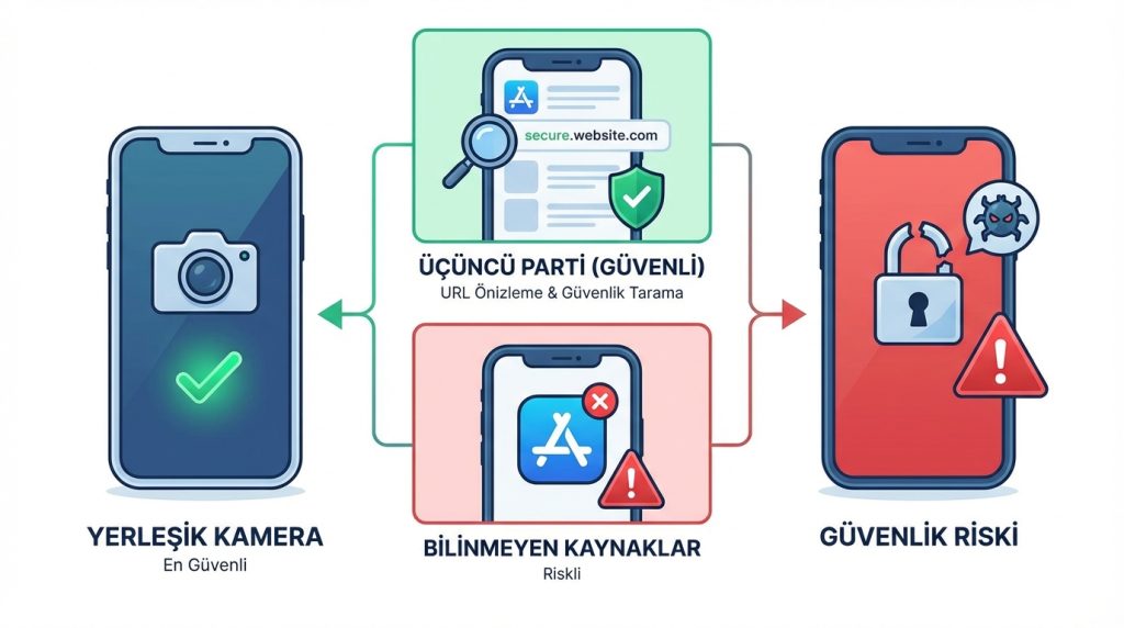 Hangi QR kod okuyucu uygulamalar daha güvenli?