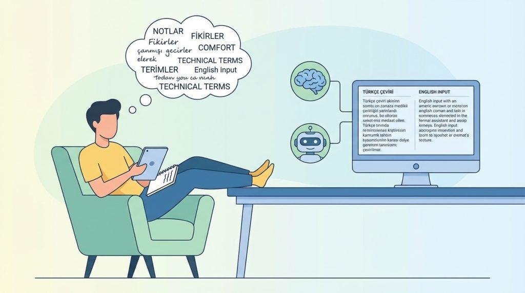 Yapay Zekâ ile Günlük Not Tutma ve İş Günlüğü Sistemi 4 Hangi dilde not tutmalıyım?