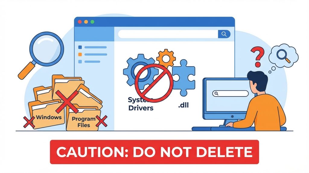 Windows’ta depolama alanı nasıl boşaltılır? 5 Hangi dosyaları silmemeliyim?