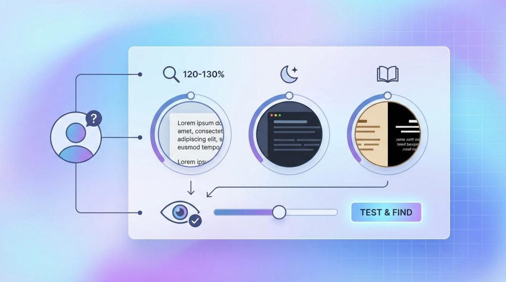 Hangi görünüm ayarı göz yorgunluğu için en iyisidir?