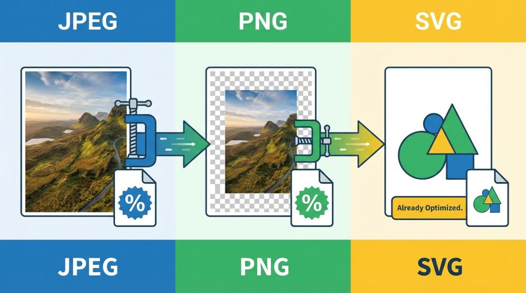 Hangi resim formatları en iyi sıkışır?