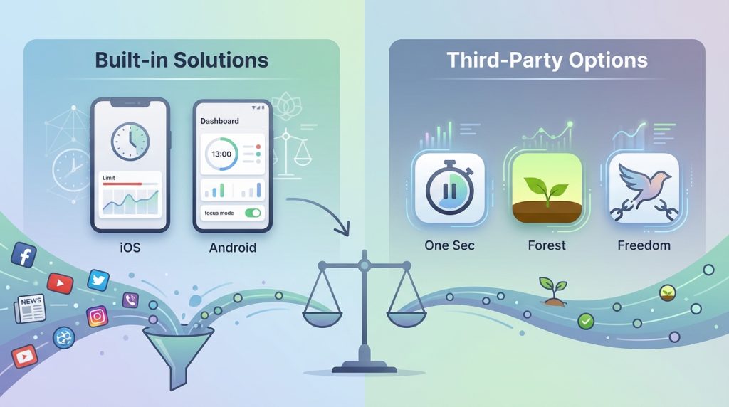 Hangi uygulamalar içerik diyetine yardımcı olur?