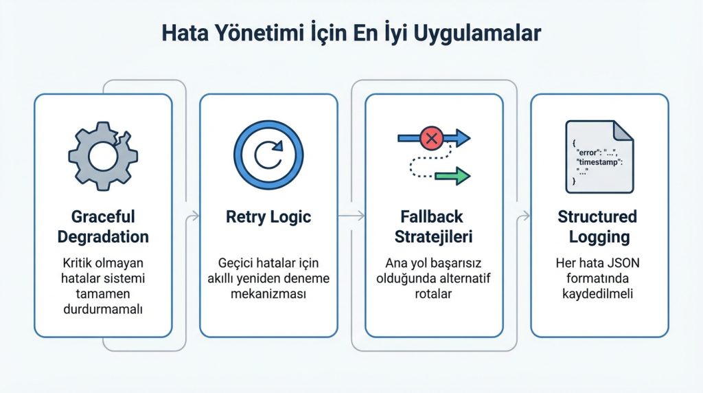 Hata Yönetimi İçin En İyi Uygulamalar