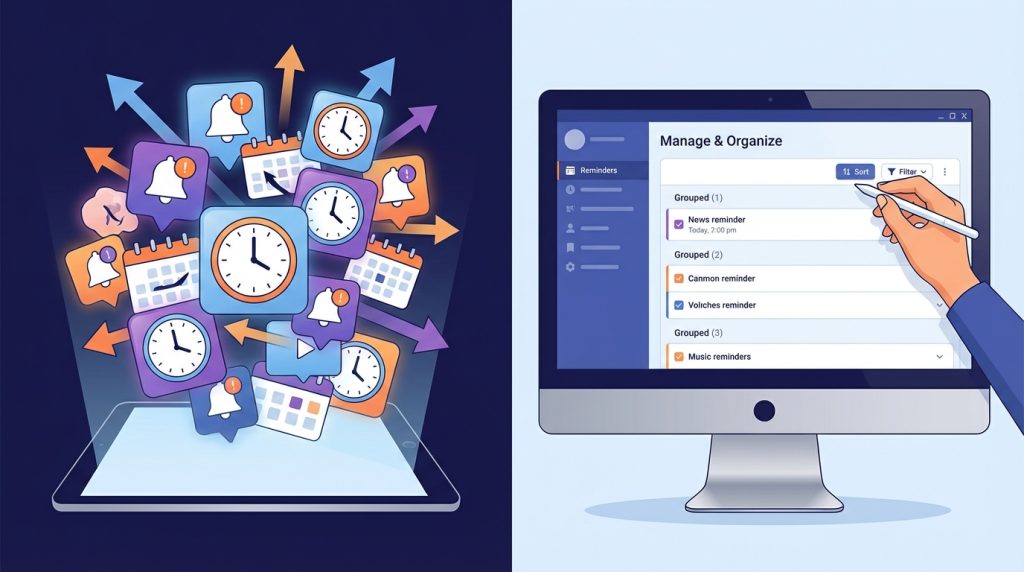 Hatırlatıcıları Yönetme ve Düzenleme