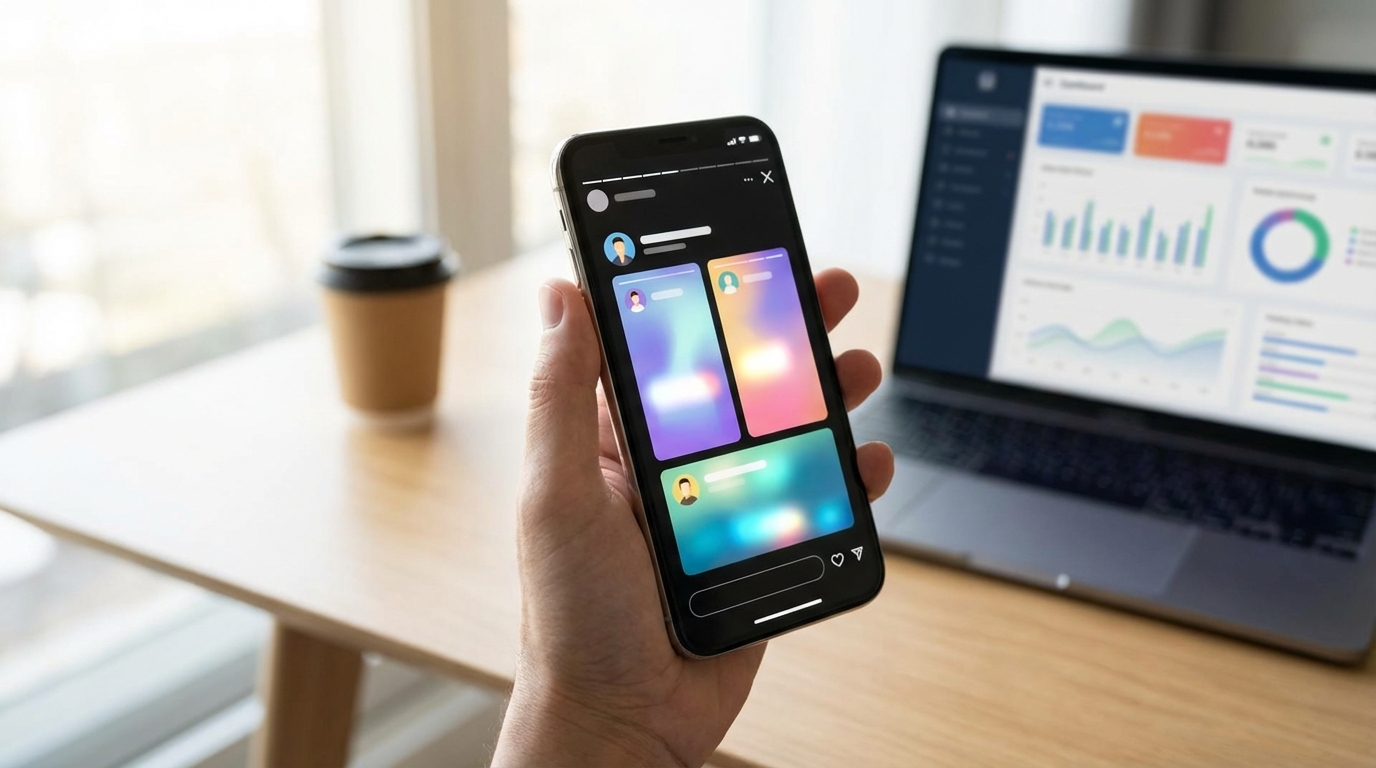 Hikaye formatında içerik tüketimi: hızlı güncelleme alışkanlığı