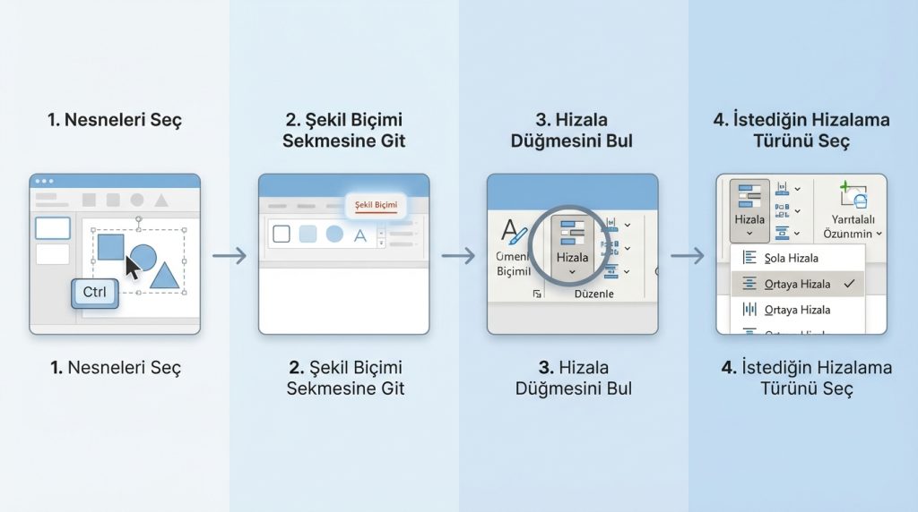 Hizalama ve Dağıtım Araçlarına Erişim