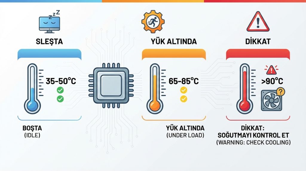 Isınma neden olur? Termal kısma (throttling) nedir? 4 İdeal işlemci sıcaklığı kaç derece olmalı?