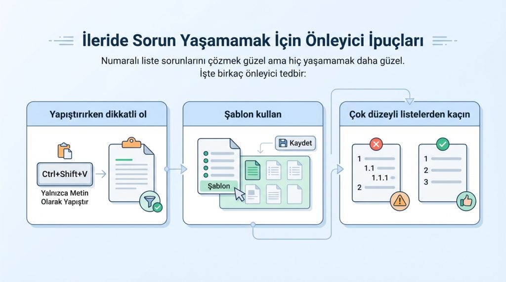 İleride Sorun Yaşamamak İçin Önleyici İpuçları