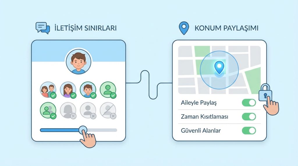 İletişim Sınırları ve Konum Paylaşımı